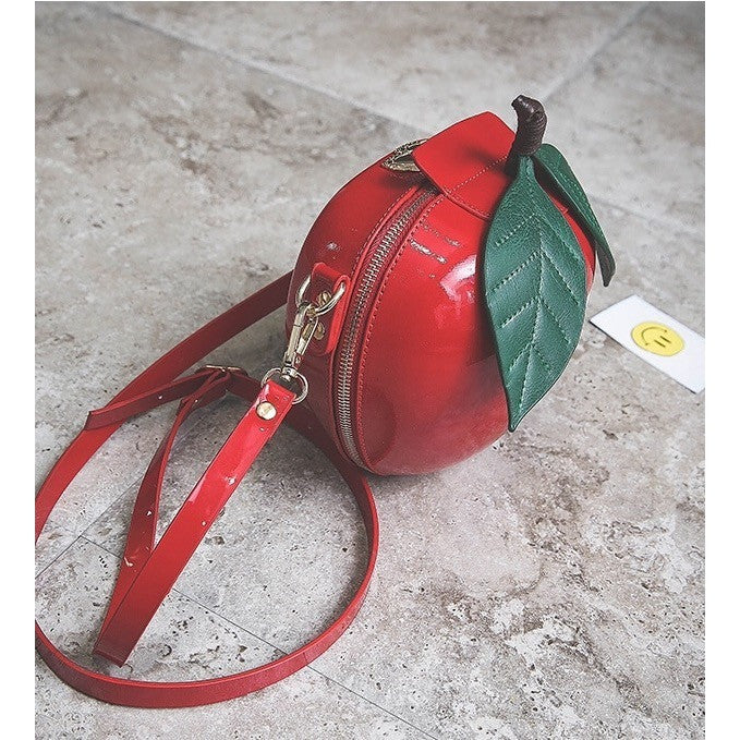 Simulation Red Fruit Shape Crossbody Bag Small Purses and Handbags for  Women Fashion Clutch Bag Girls Shoulder Bag Pu Leather